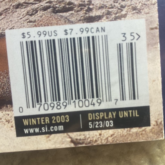 Sports illustrated too much fun magazine winner 2003 with - Picture 7 of 7